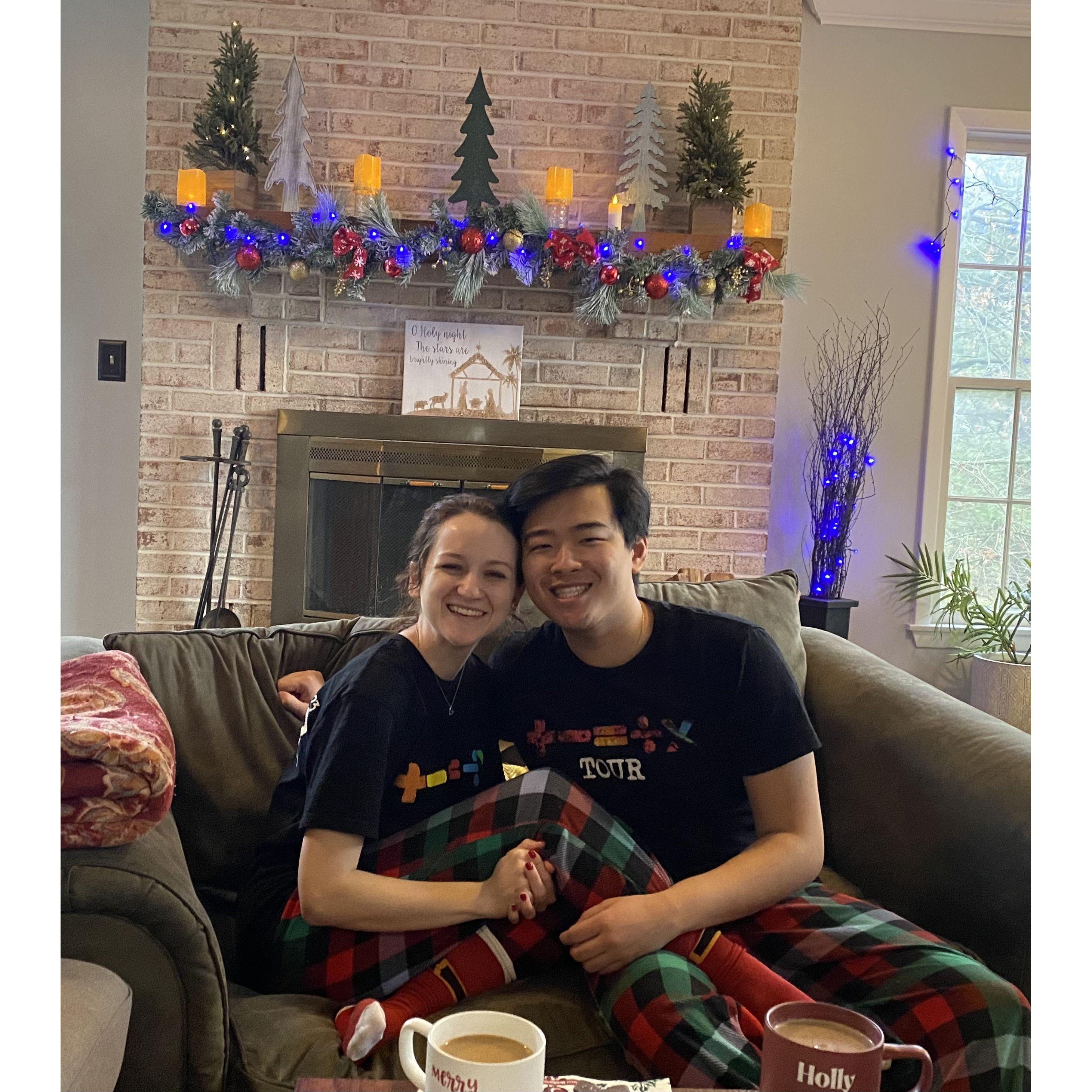 Our first Christmas together