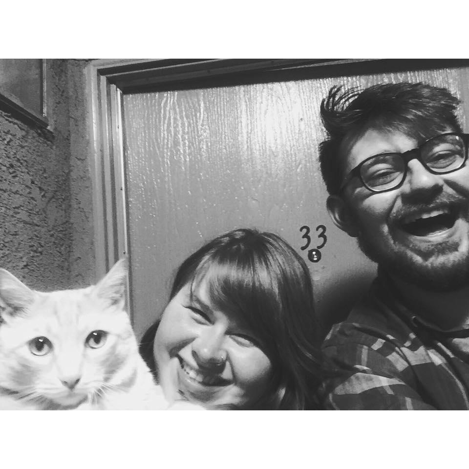 Our first apartment together.