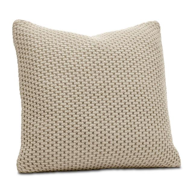 Boll & Branch Mosaic Honeycomb Knit Decorative Pillow