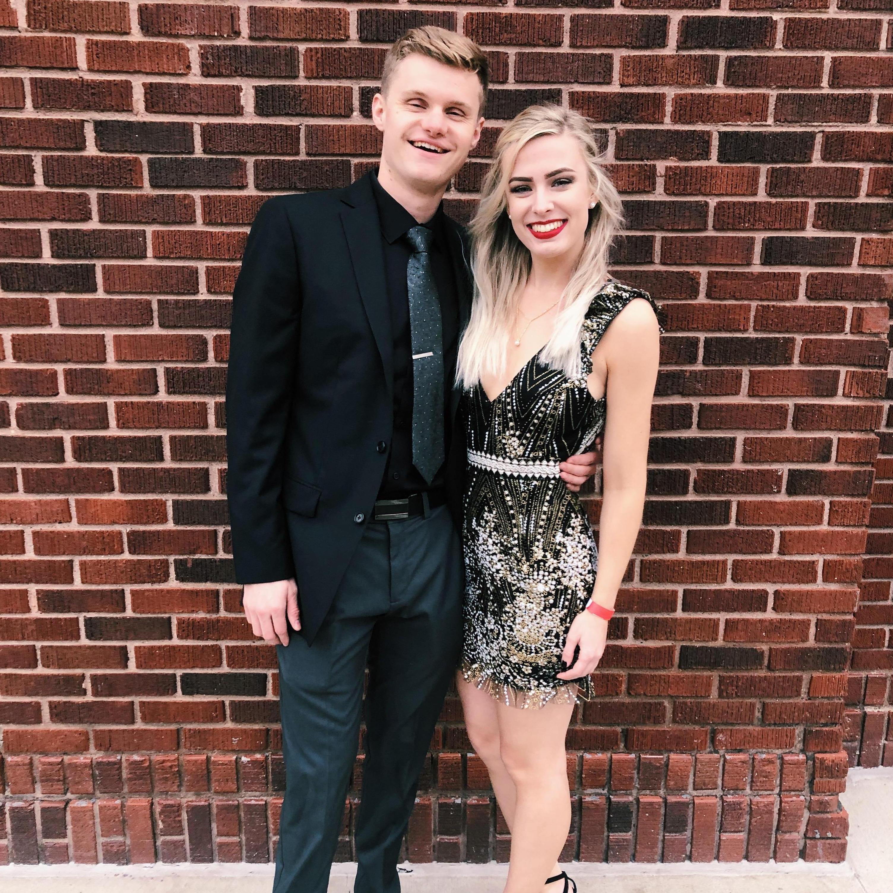 Looking snazzy for the last formal of College! (KD Formal - 2019)