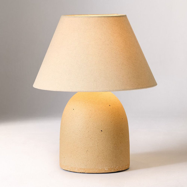 Rafa Table Lamp, 16in, Ivory
