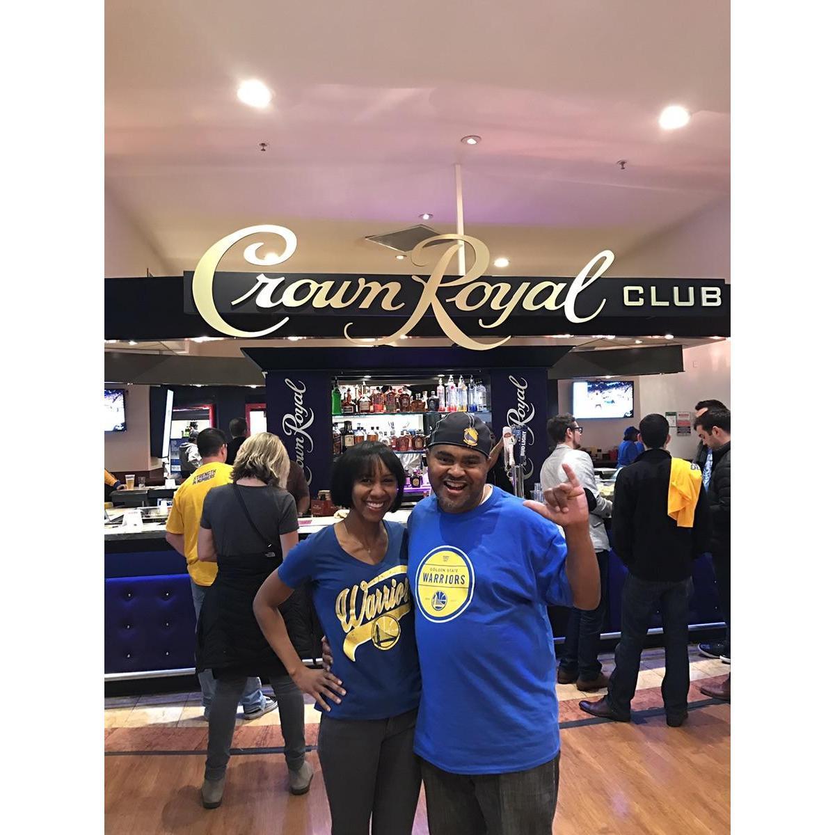 Warriors game, Oracle Arena, Oakland, CA - 2017