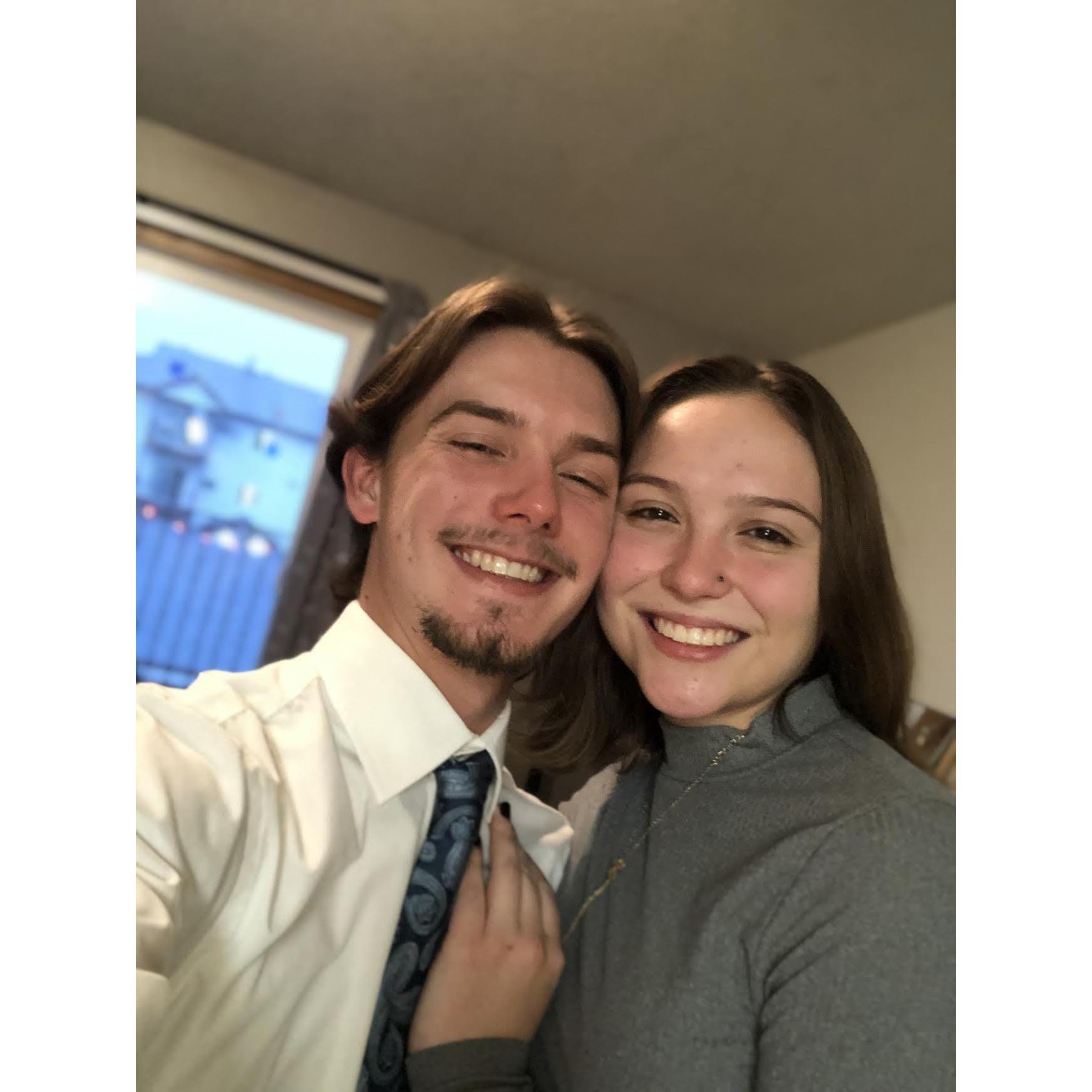 Our one year anniversary