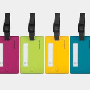 Set of 4 Assorted Color Luggage Tags | Travelon Bags
