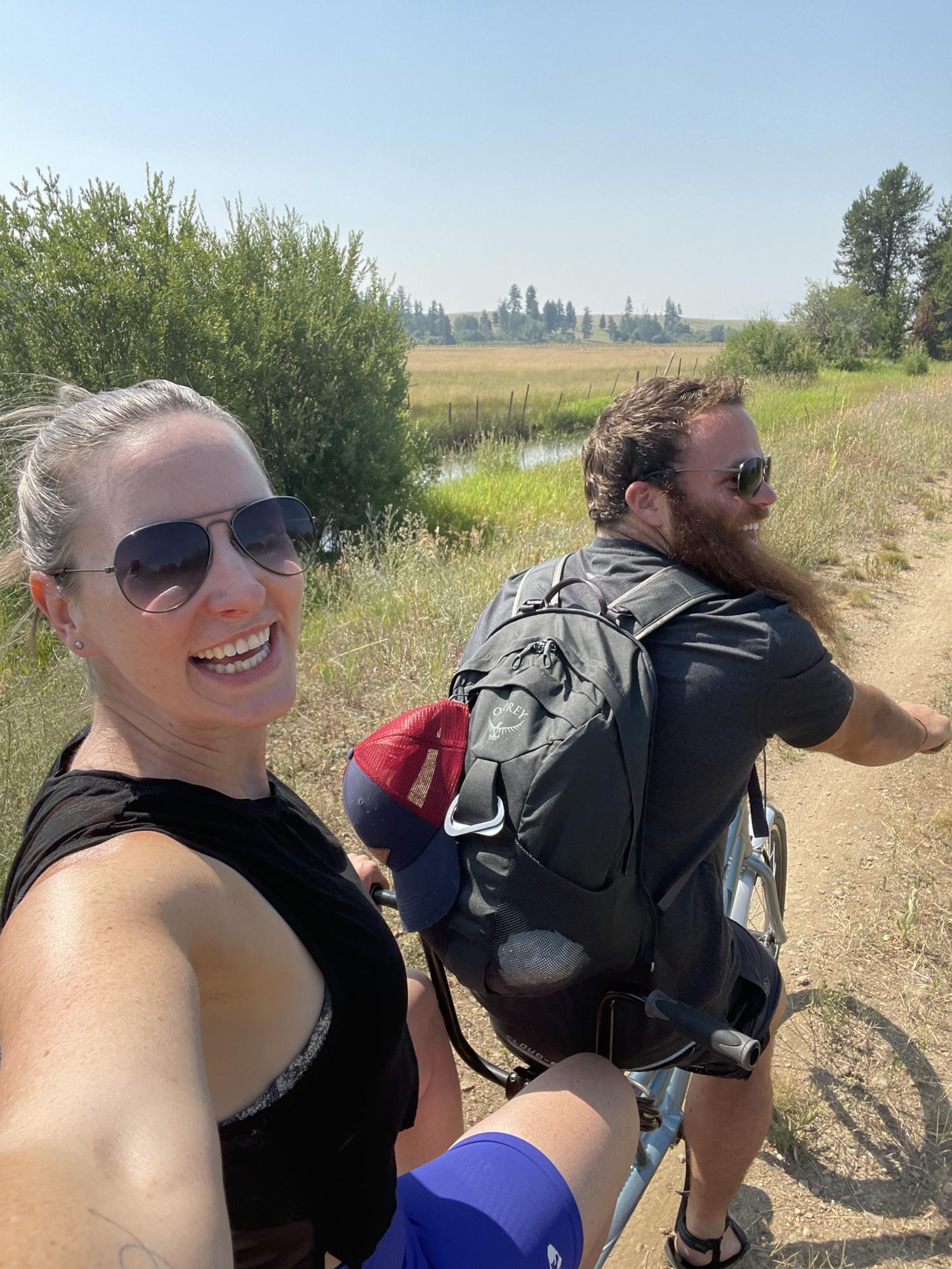 A bicycle built for two