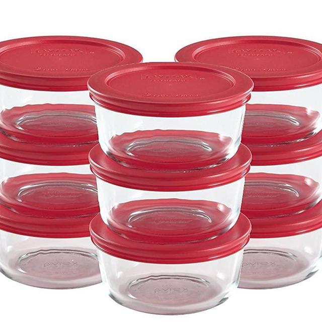 Pyrex 18-Piece Glass Food Storage Set with Lids