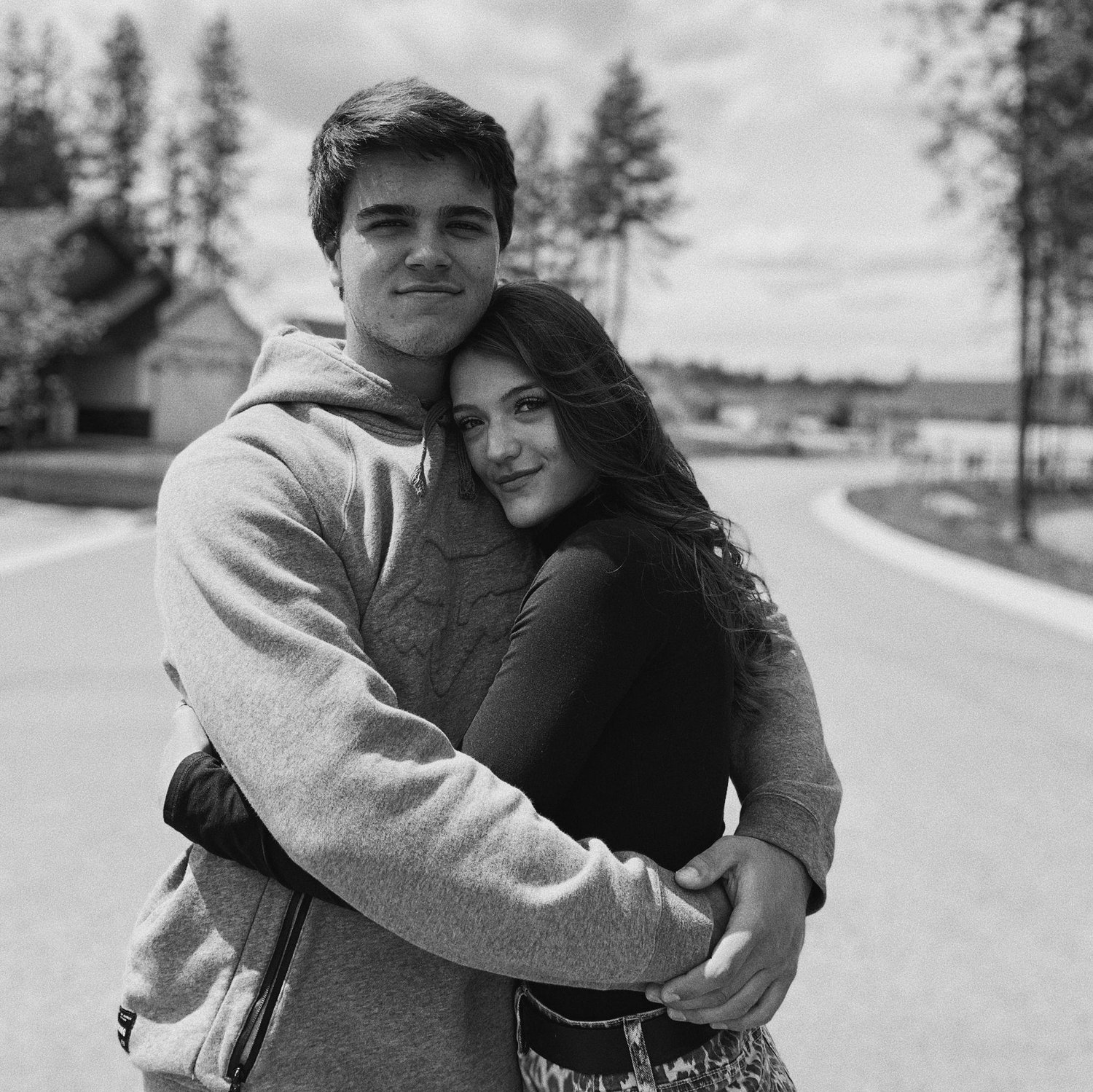 one of our first photos together in 2020