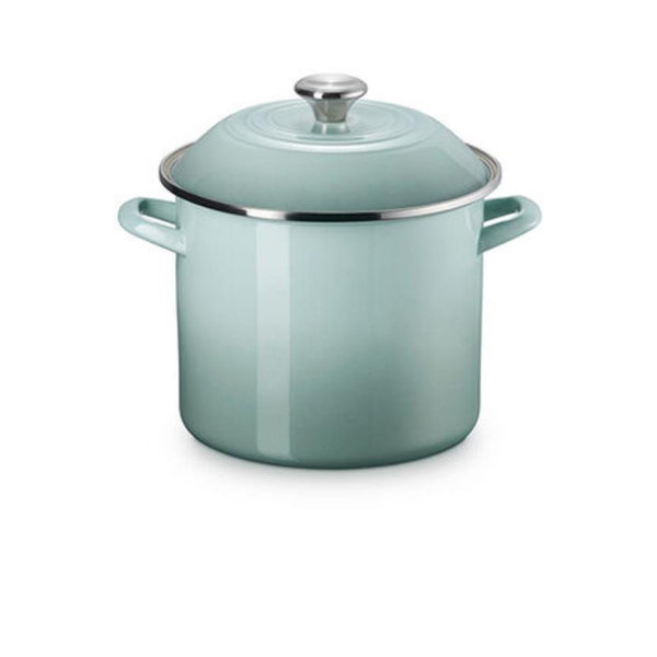 Stockpot, 10qt, Sea Salt