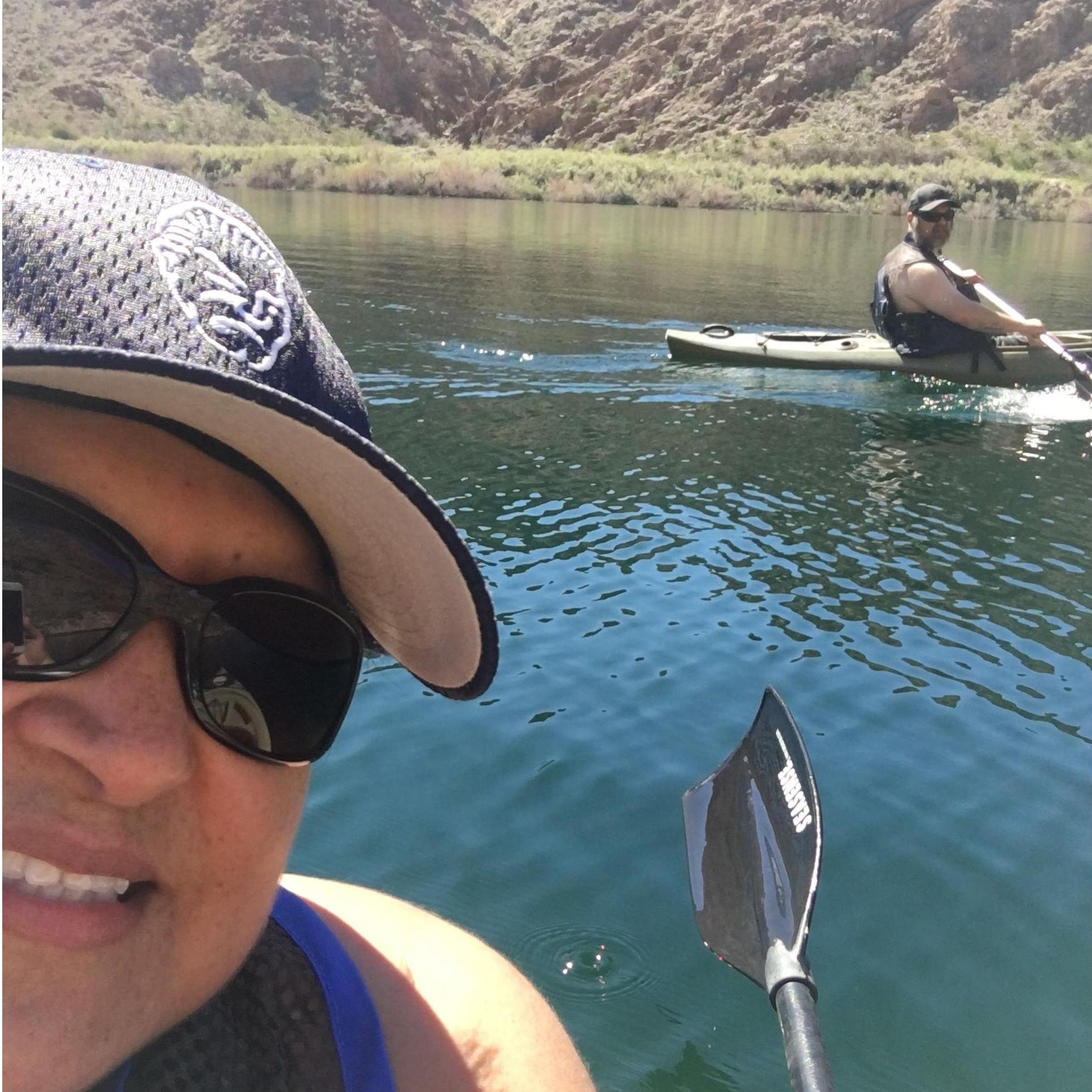 When Derek fell in love with Kayaking.