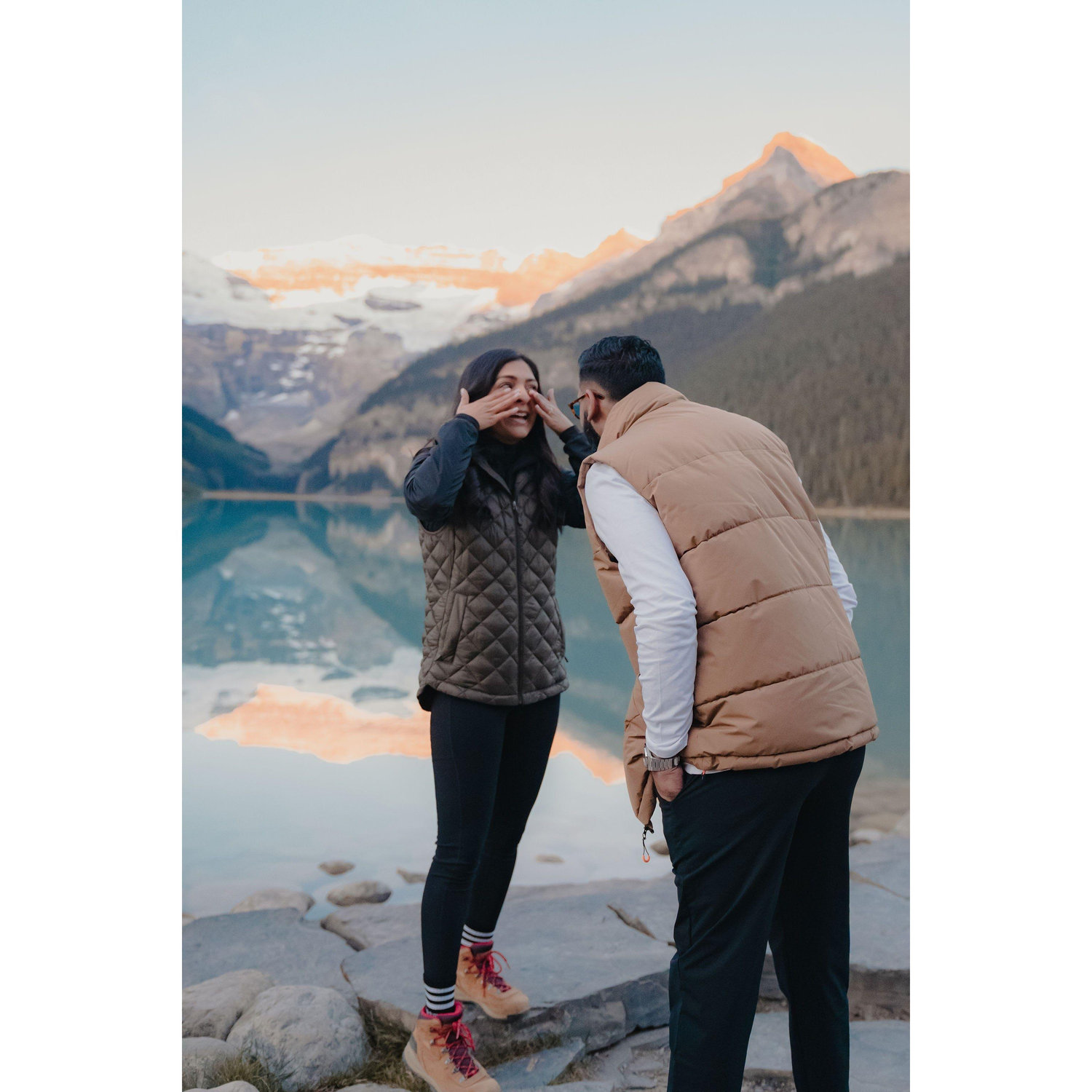 When two cry-babies get engaged! Ha ha ha