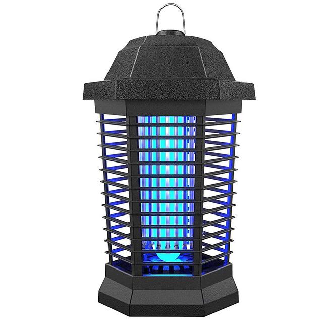Bug Zapper, Electric Mosquito Zapper Outdoor, Insect Trap Indoor, Electronic Insect Killer for Garden Patio