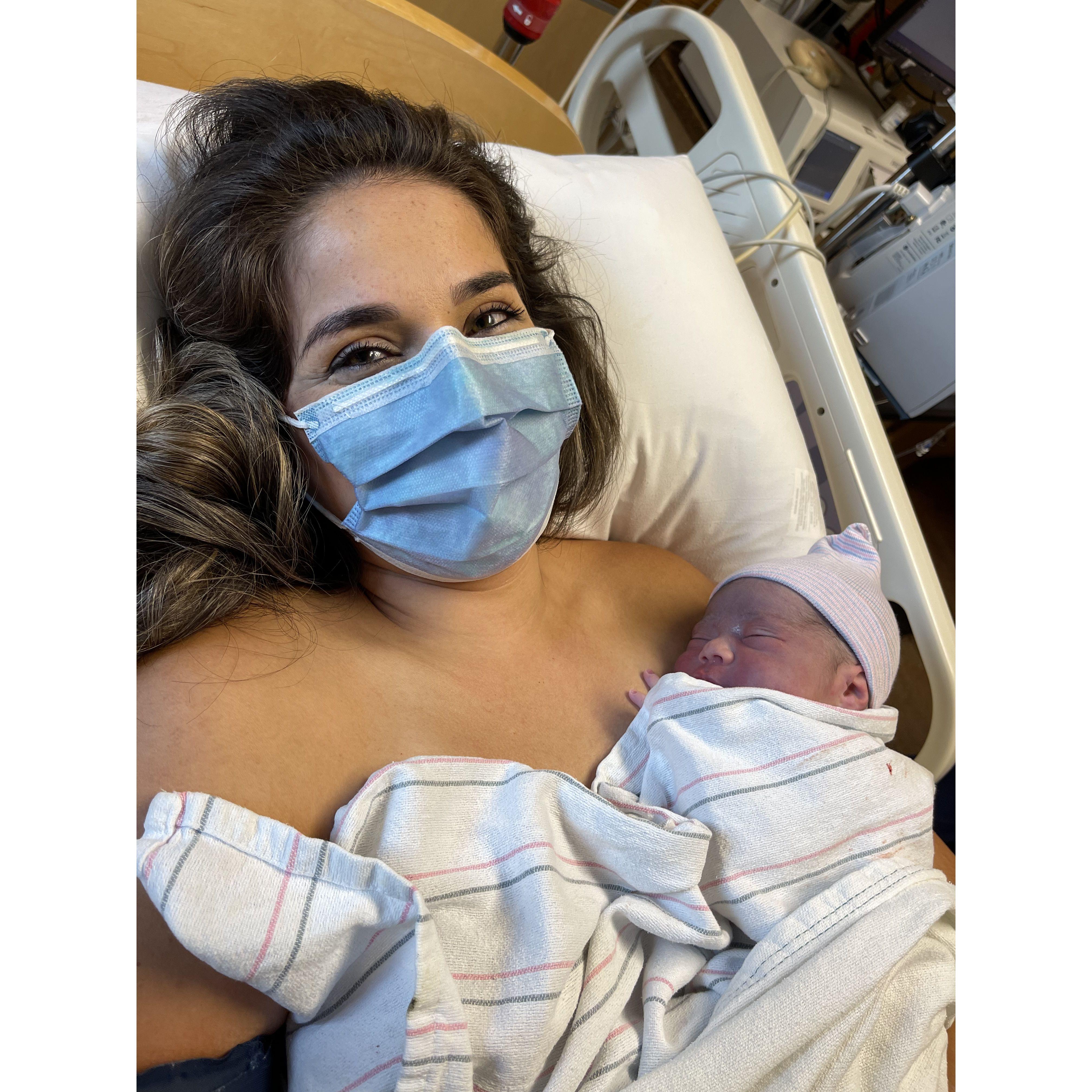 Adan Emiliano Ponce arrived on September 14, 2022.