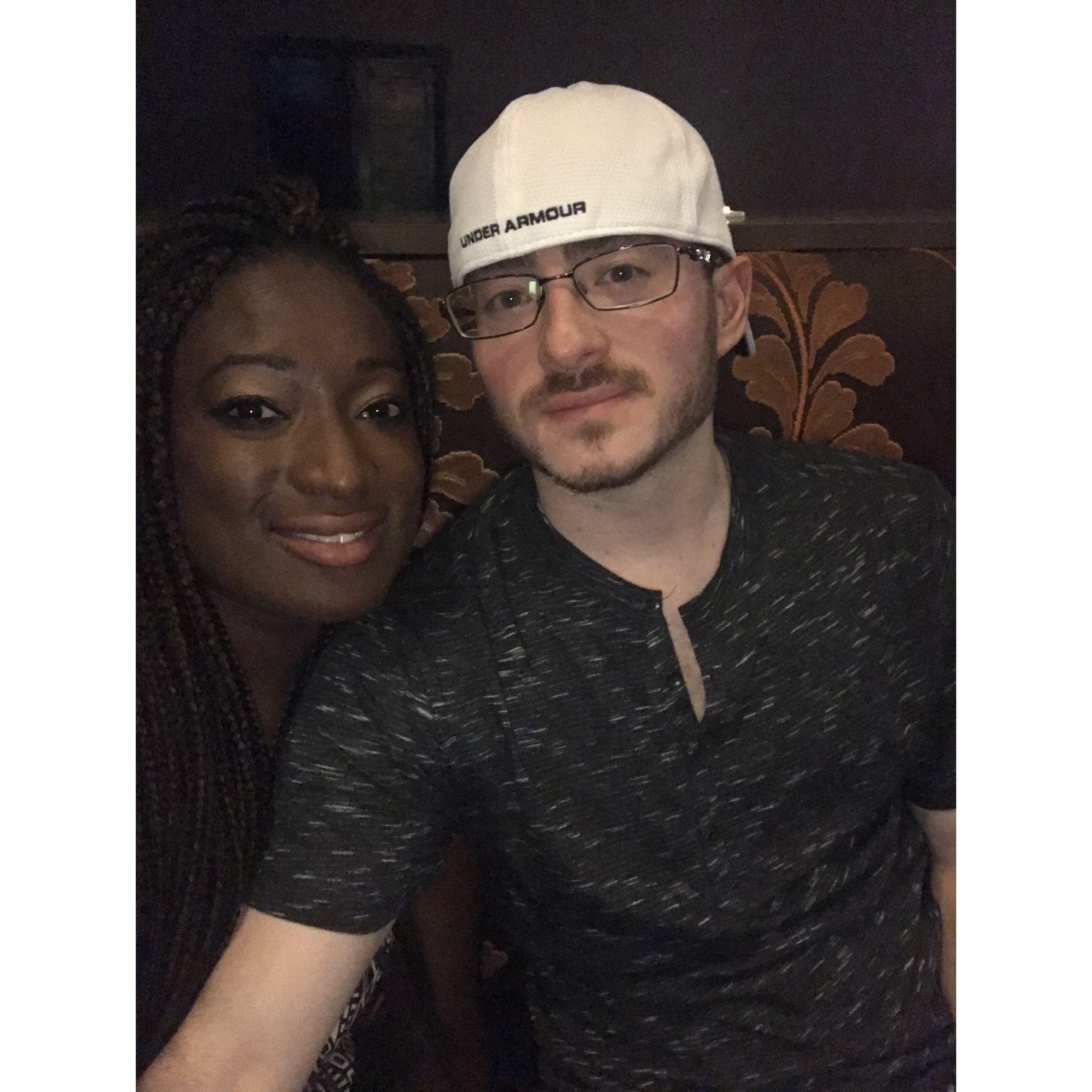 Our first vacation together