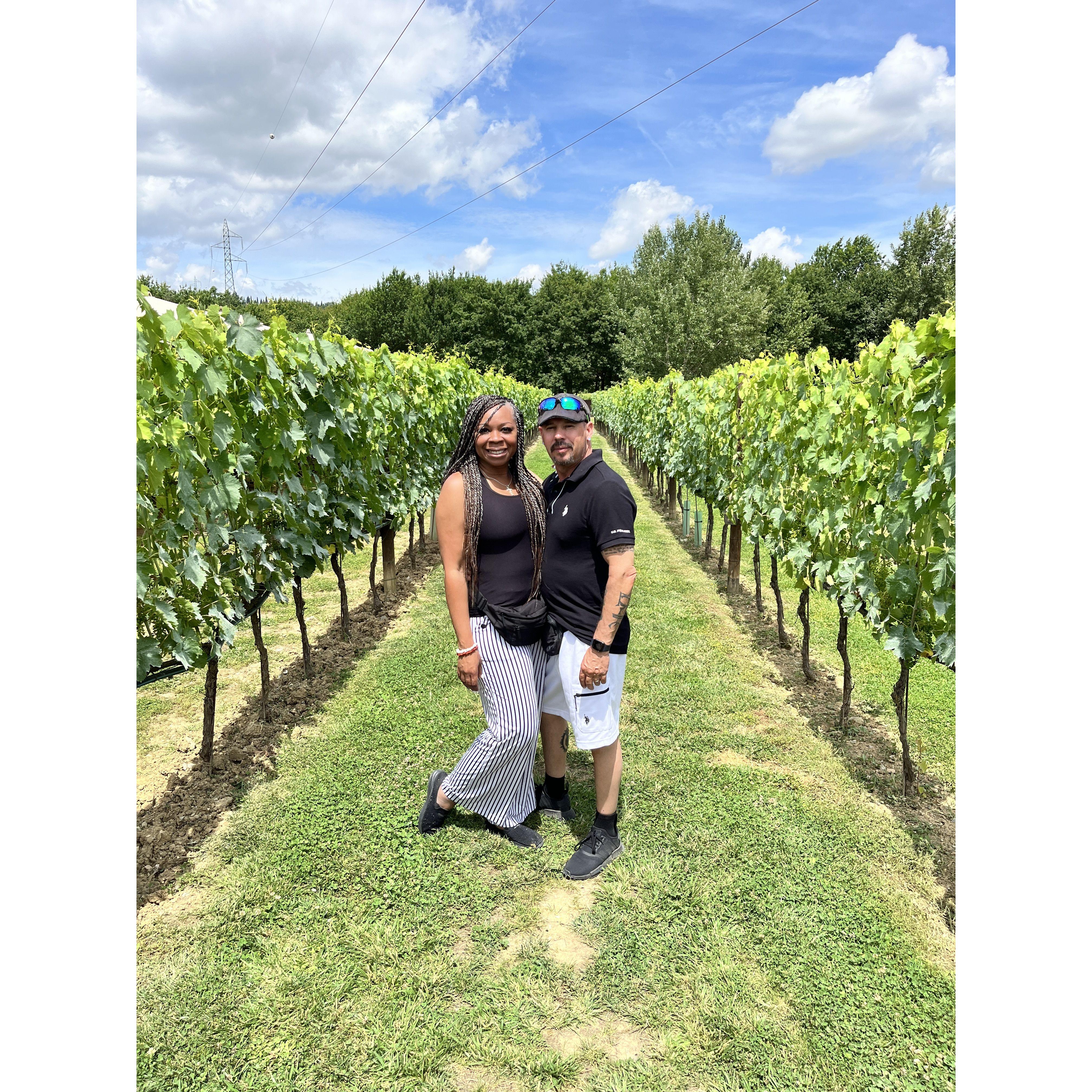 Wine tasting in Florence, Italy