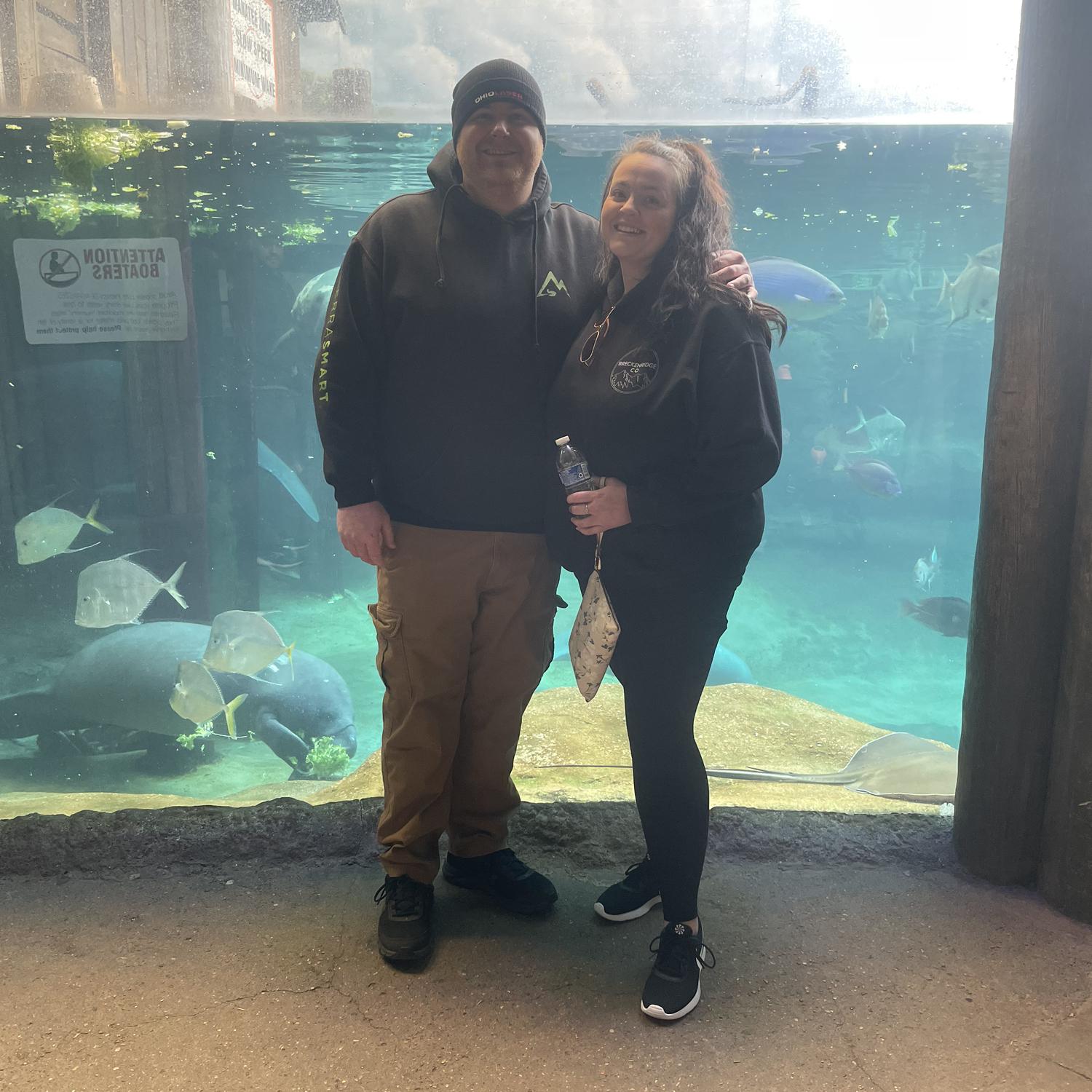 Before Matt proposed- Columbus Zoo 2023