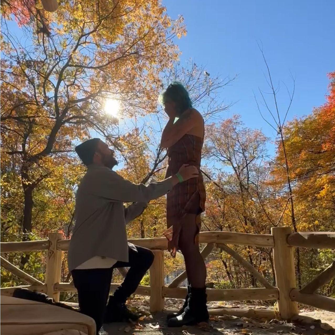 The proposal, Central Park!
November 2023