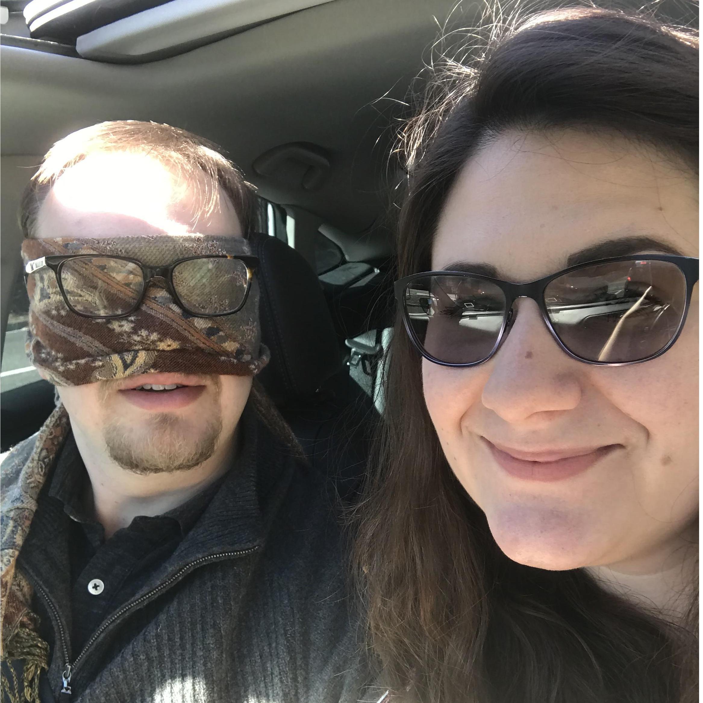 Surprise trip for Valentine’s day!