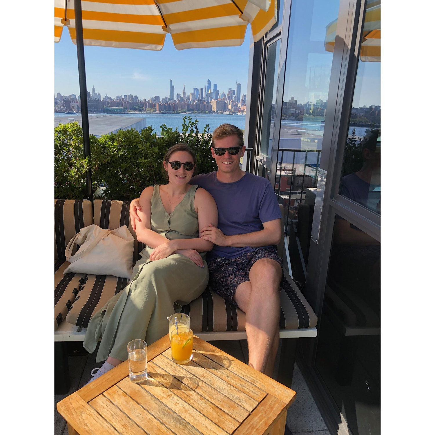 Brooklyn, 2019 when Sian and Graeme visited