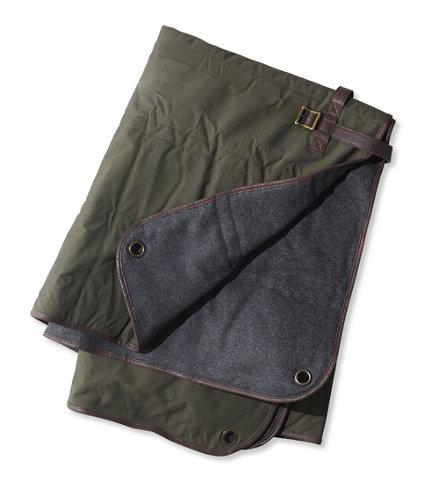 Waxed-Canvas Outdoor Blanket