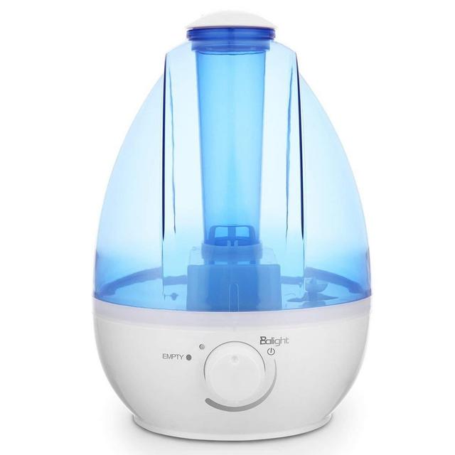 Cool Mist Humidifiers,Balight Ultrasonic Superior Humidifying Unit with Whisper-Quiet Operation,3L Moisturing Purifying Air for Office Bedroom Pregnant Woman Baby,Auto Shut-Off,12-16 Hrs Working Time