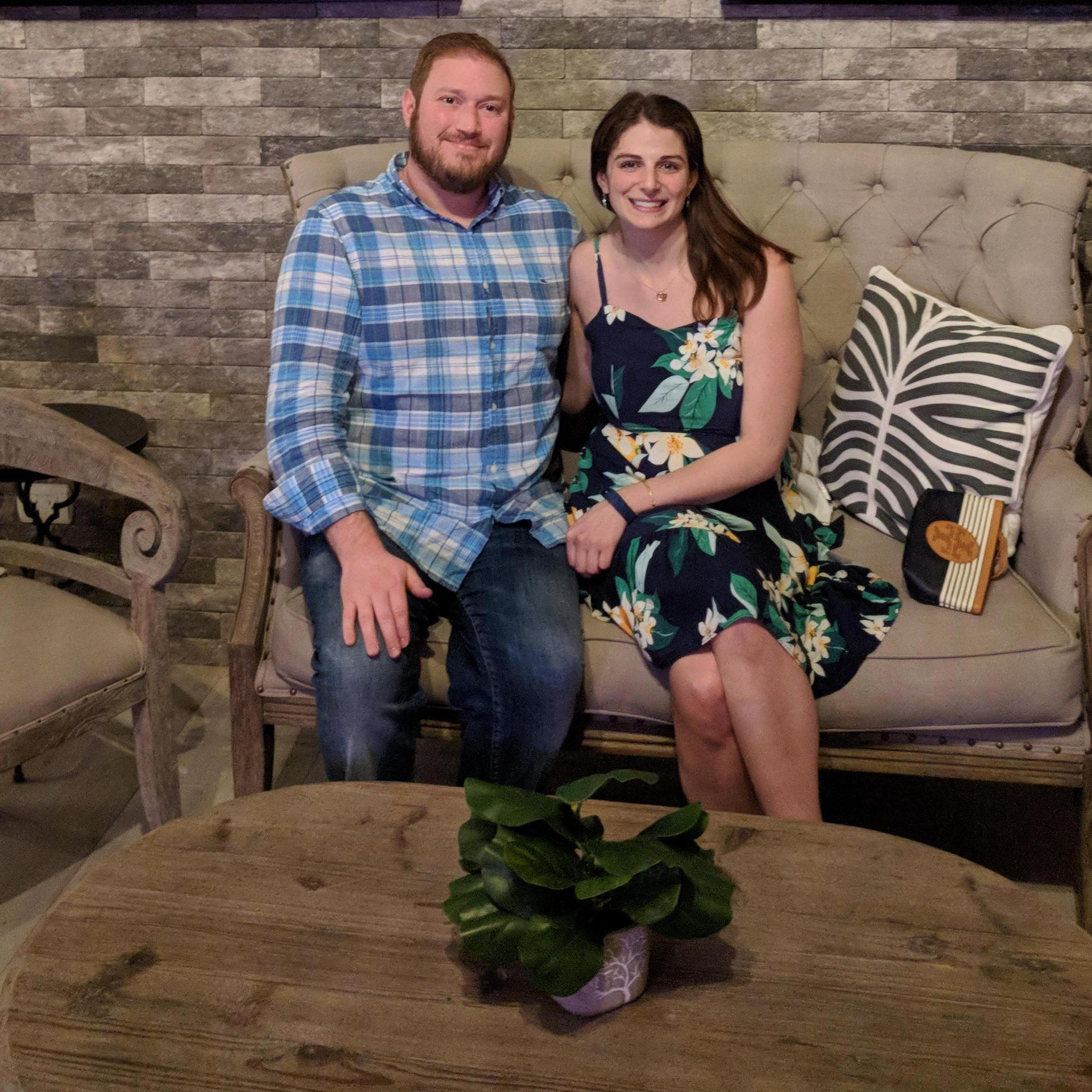 Erich and Sarah's first vacation together