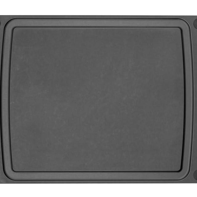 Epicurean 505-201502003 All-In- All-In-One Cutting Board with Non-Slip Feet, 19.5" x 14.5", Slate/Black