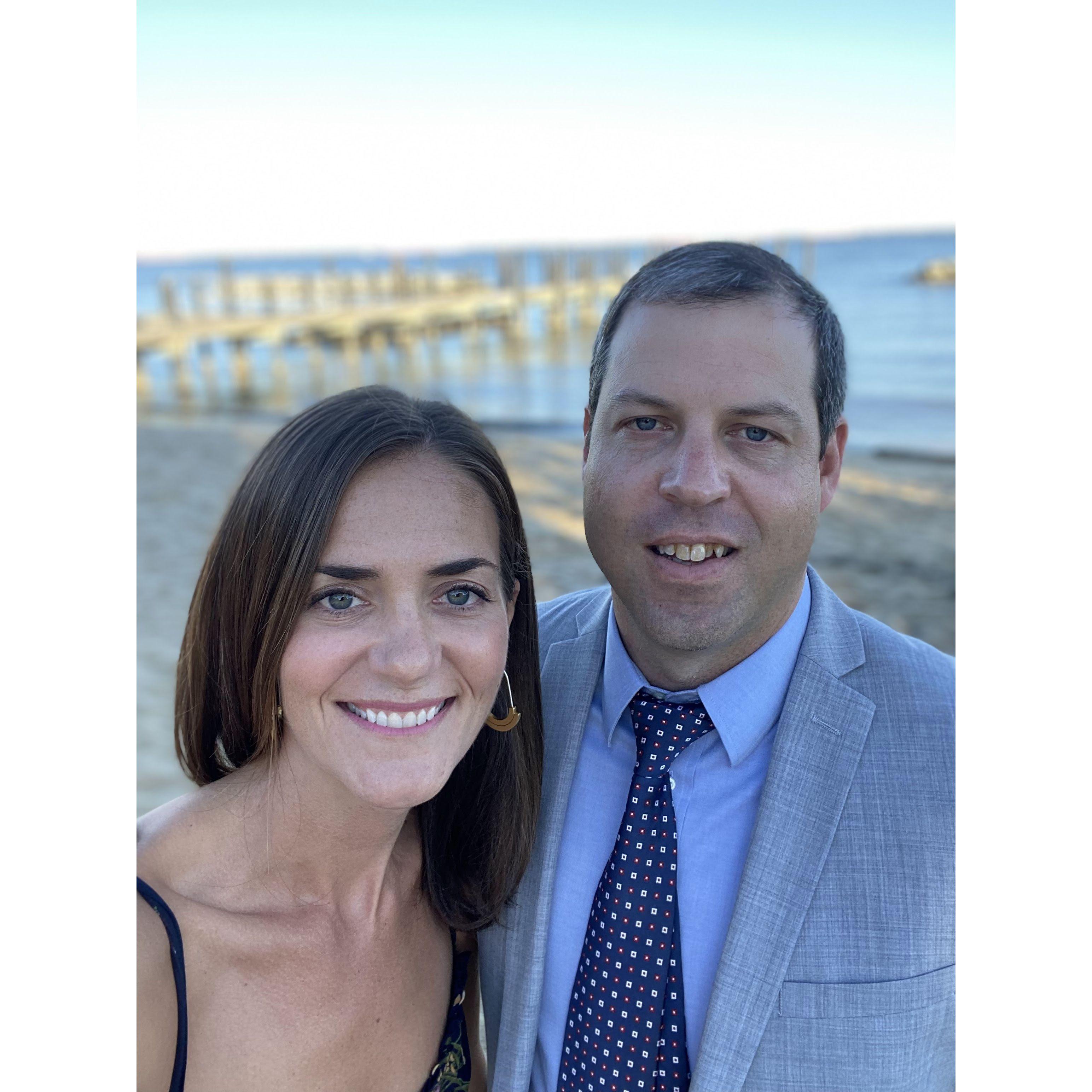 celebrating the second wedding of Chris and Charlotte Hamm in Annapolis