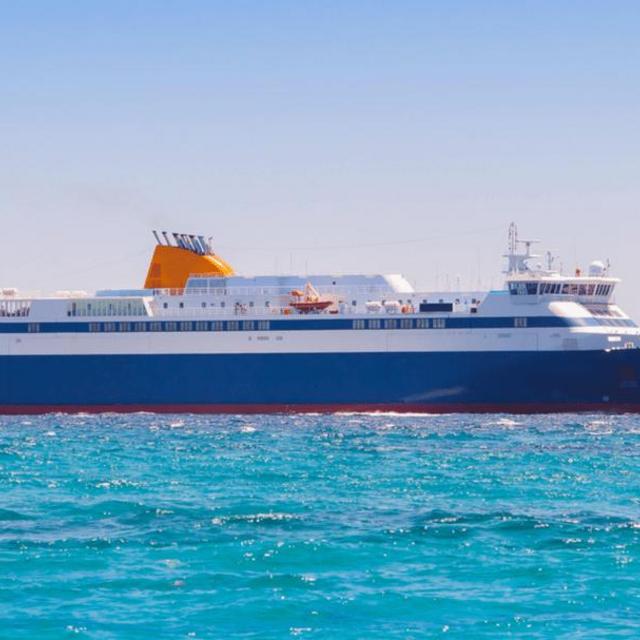 Ferry Ride to Santorini
