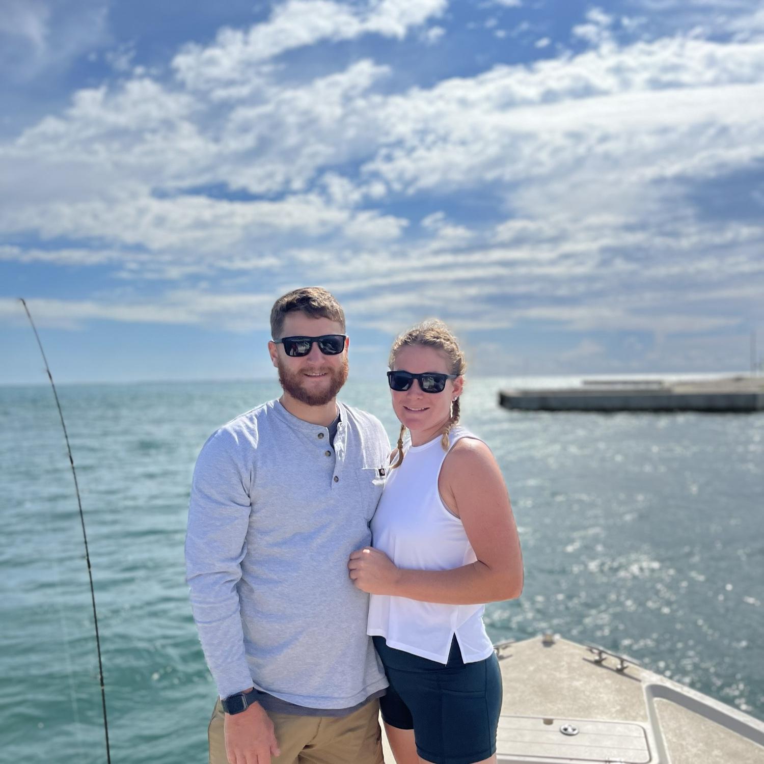 Fishing on vacation