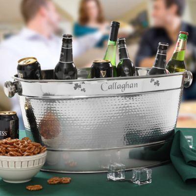 Irish Cheer Stainless Steel Party Tub
