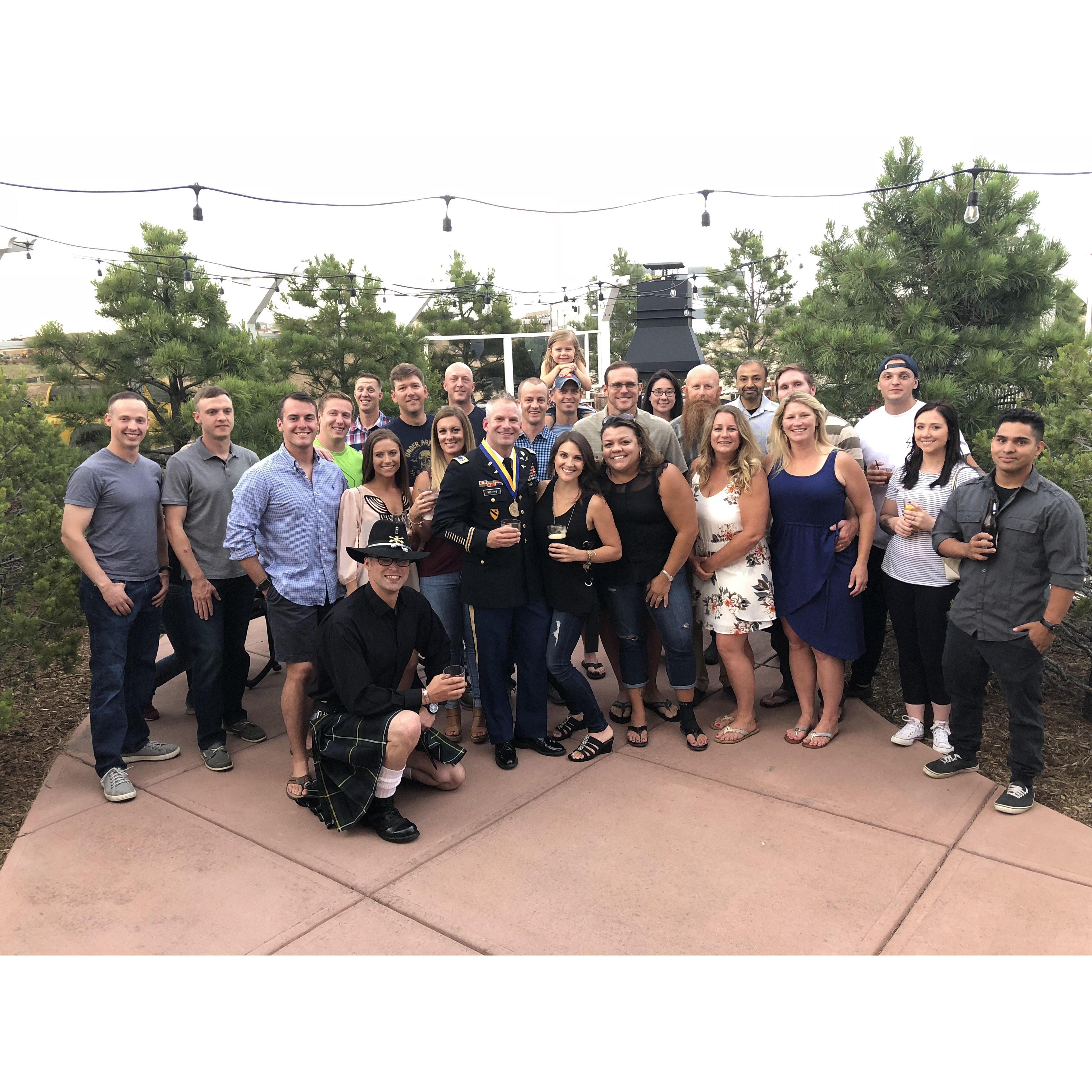 The beautiful people who came to celebrate Anthony's 20 years of of service and leadership.