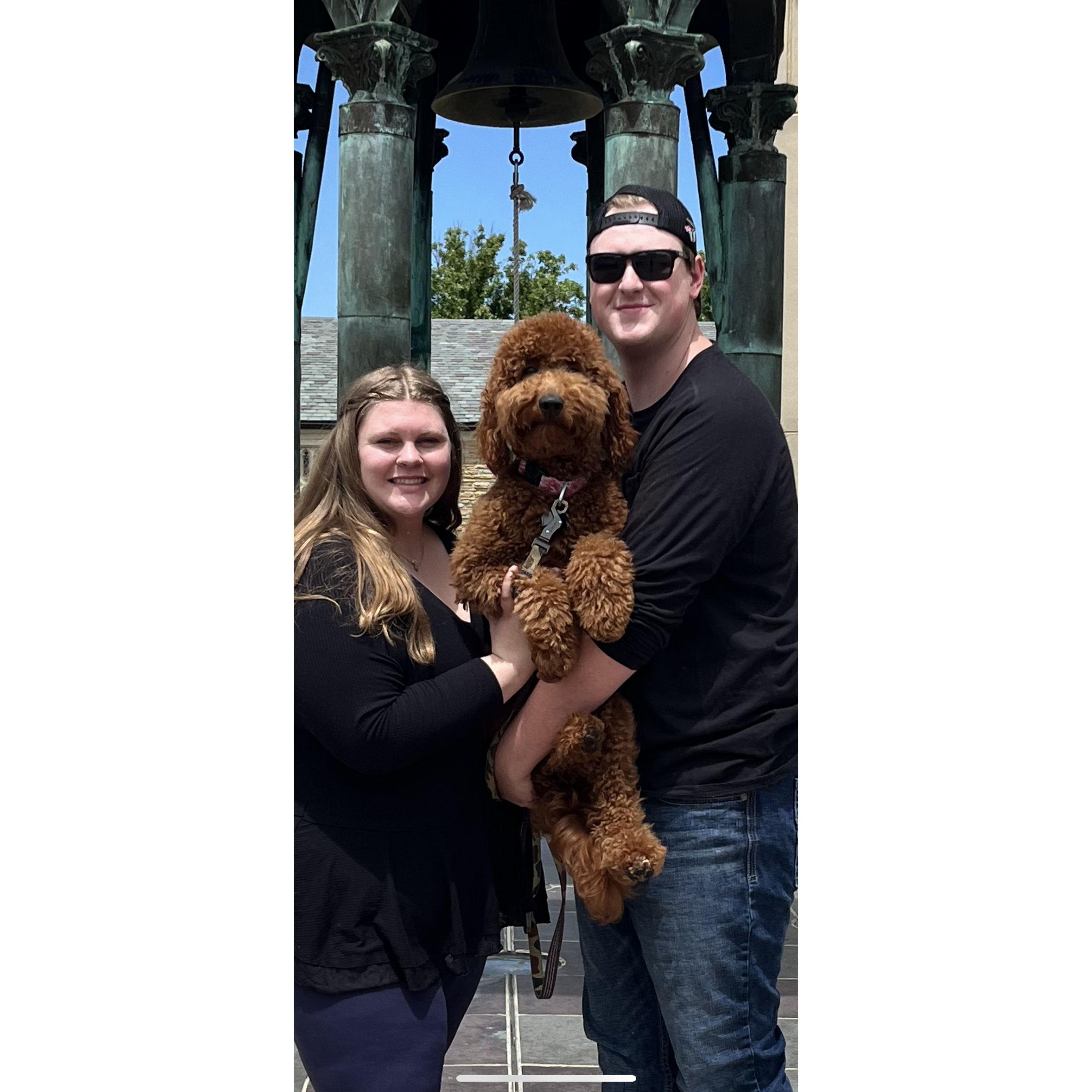 Maddie graduated from the University of Tulsa!