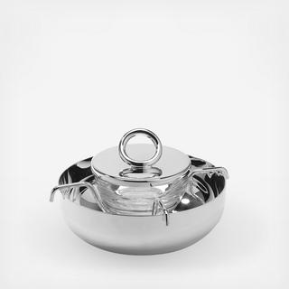 Vertigo Silver Plated Caviar Set
