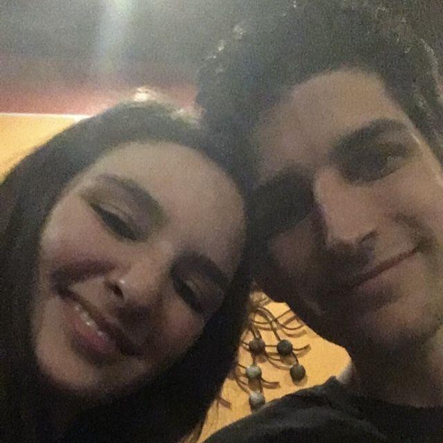 The first photo we took together