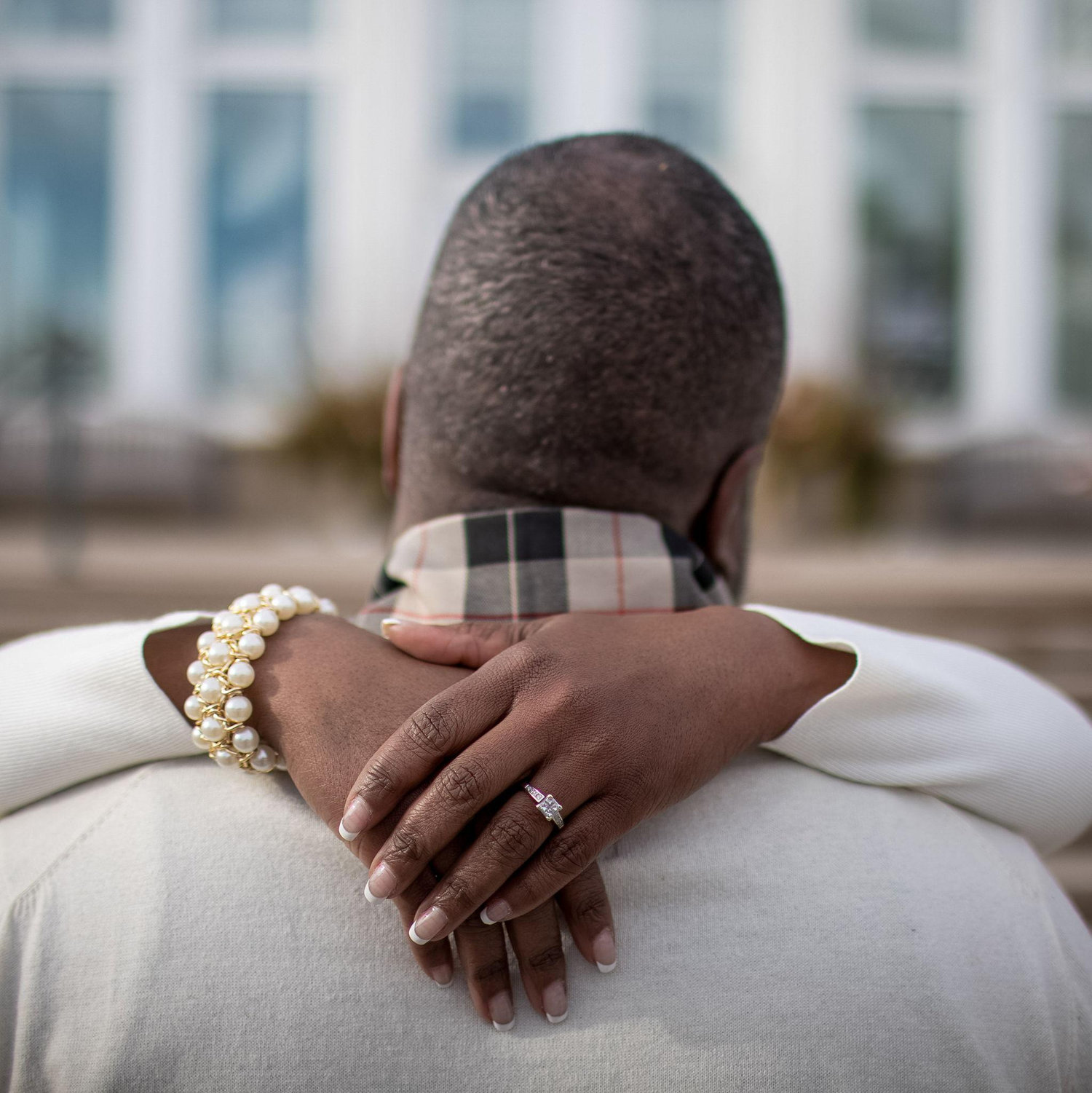 Engagement photo session.