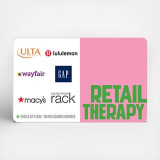 Retail Therapy Gift Card