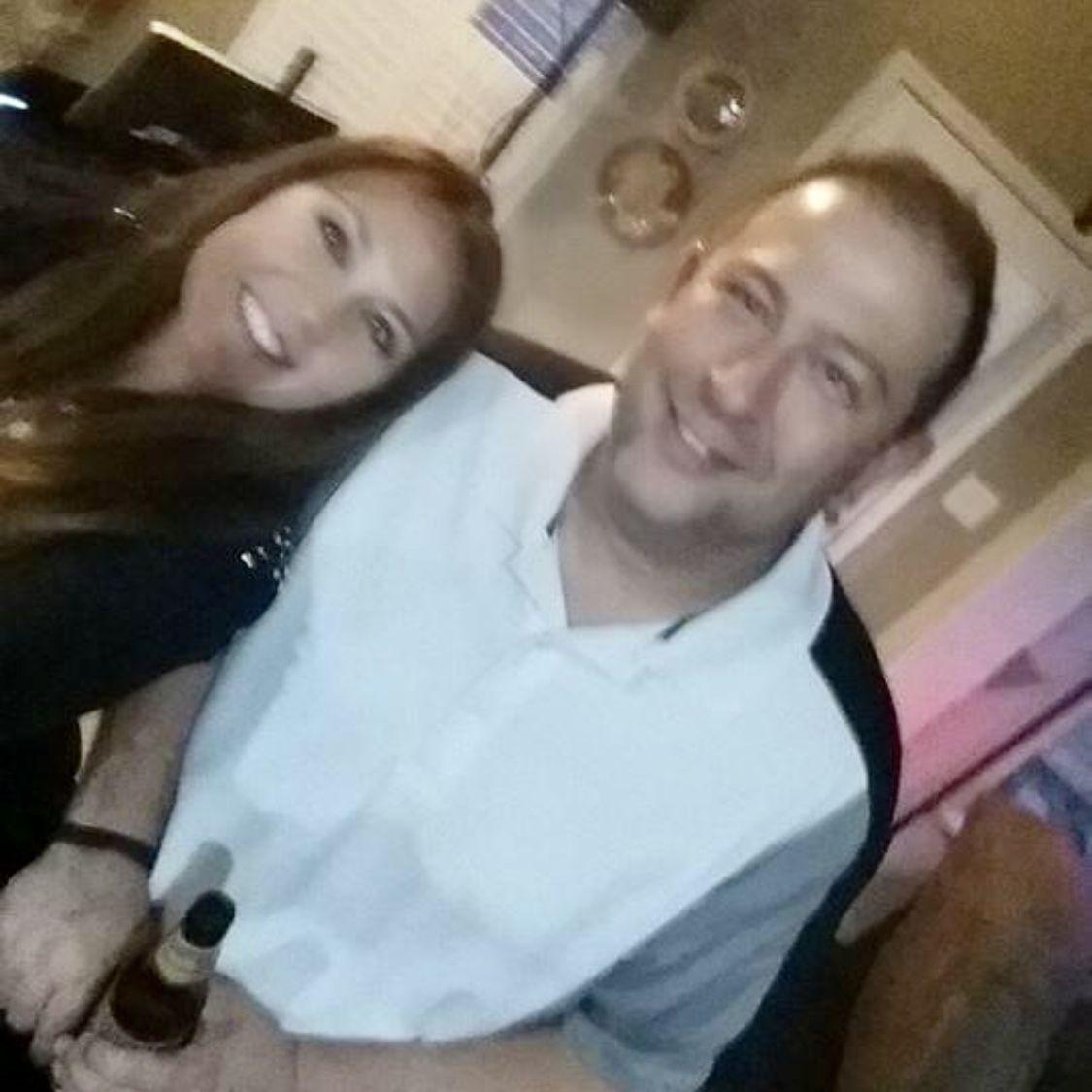 Our first photo together