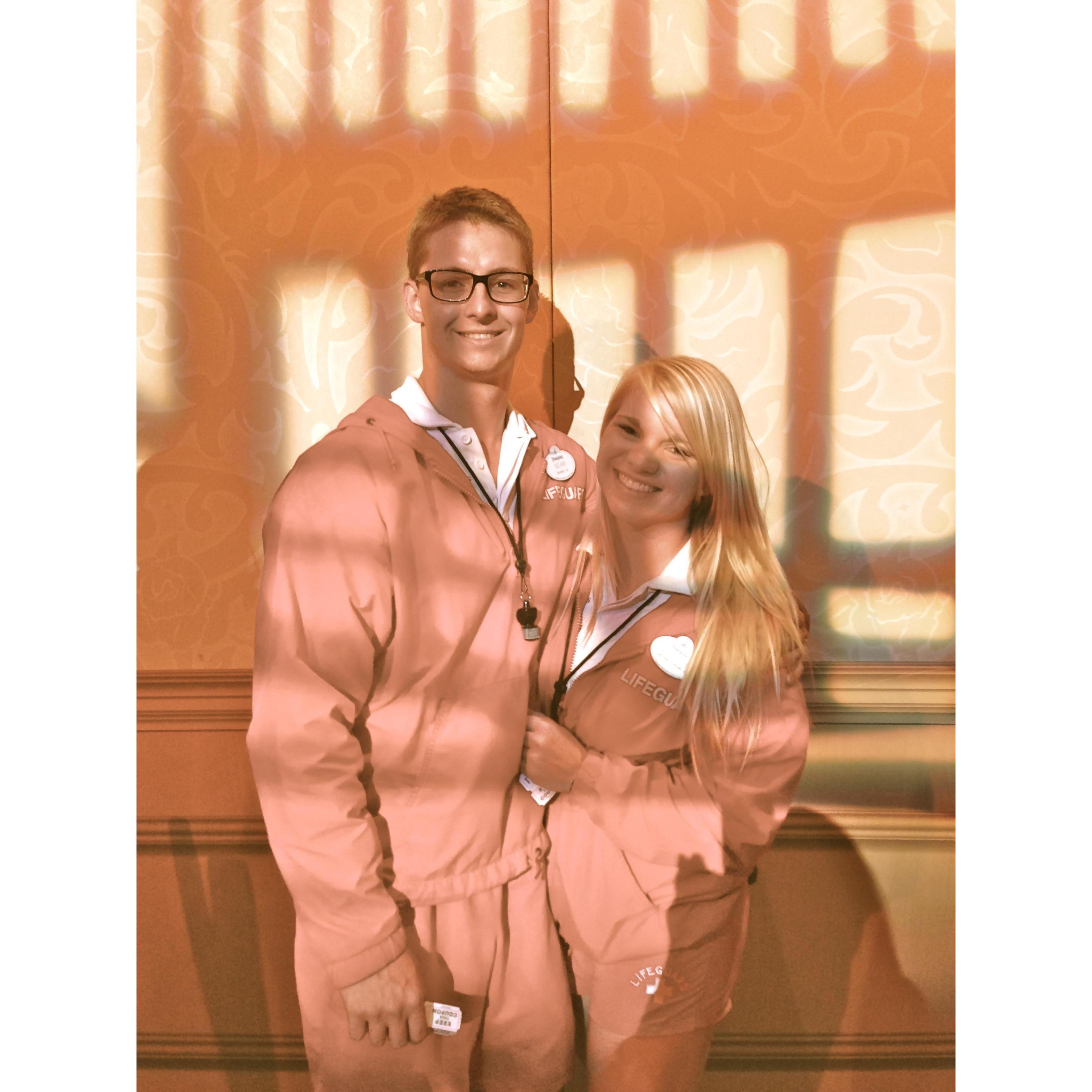 Lifeguards at Disneyland 2013