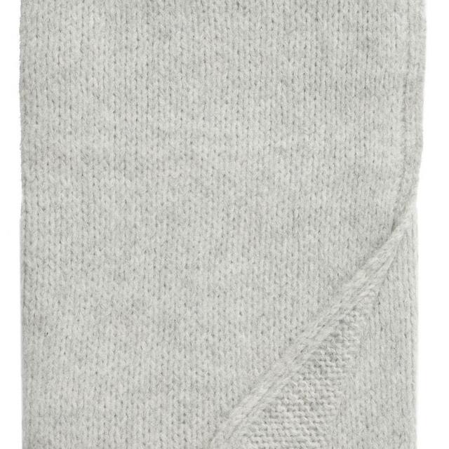 Chunky Knit Alpaca Blend Throw Blanket