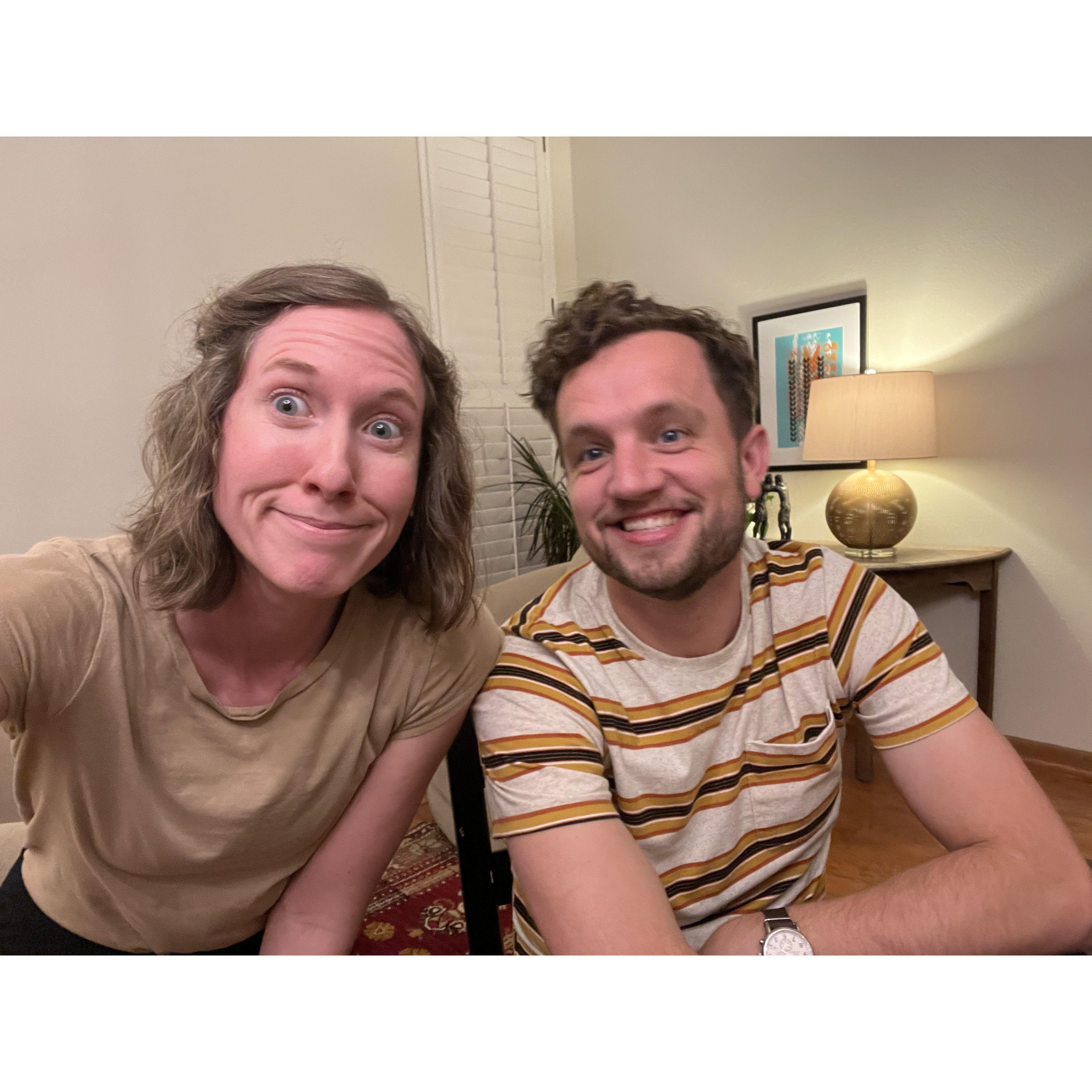July 3, 2023 - Our first picture together!