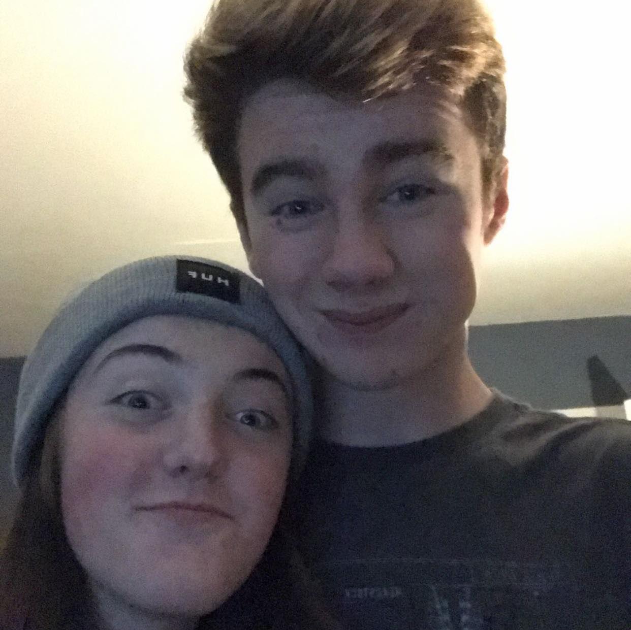This photo was taken in the first few weeks we started dating!