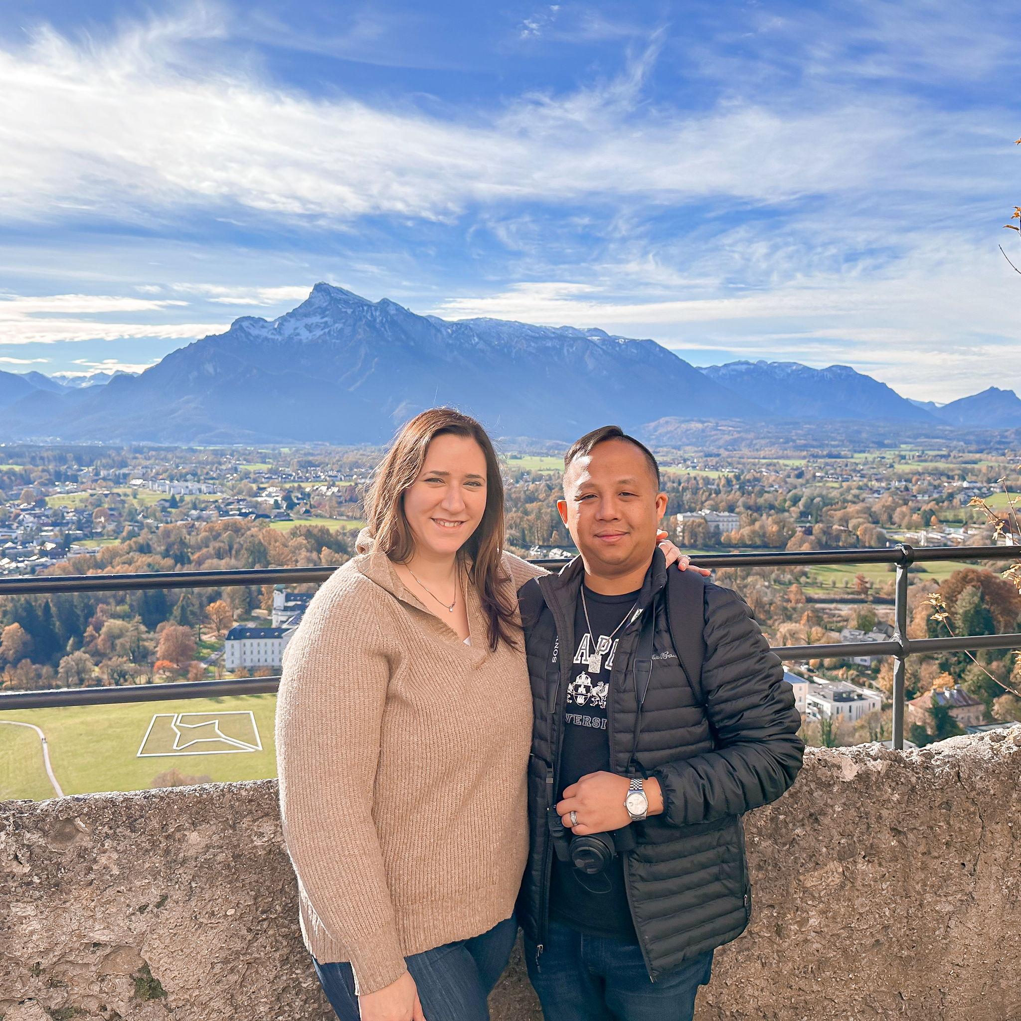 Our first trip to Salzburg, Austria together - November, 2023