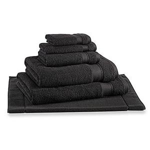 Wamsutta® Hygro® Duet Bath Mat in Ebony