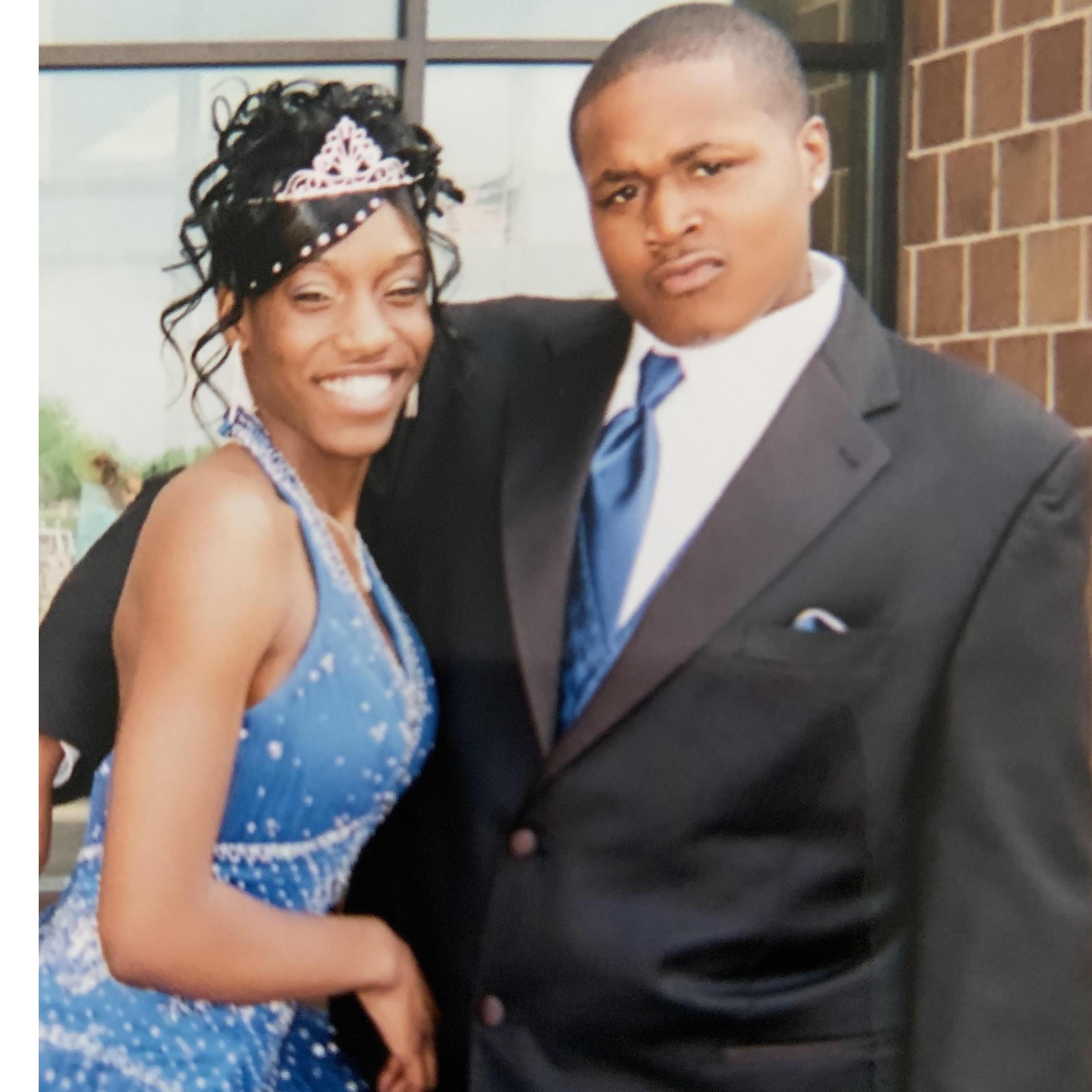 Our second prom together