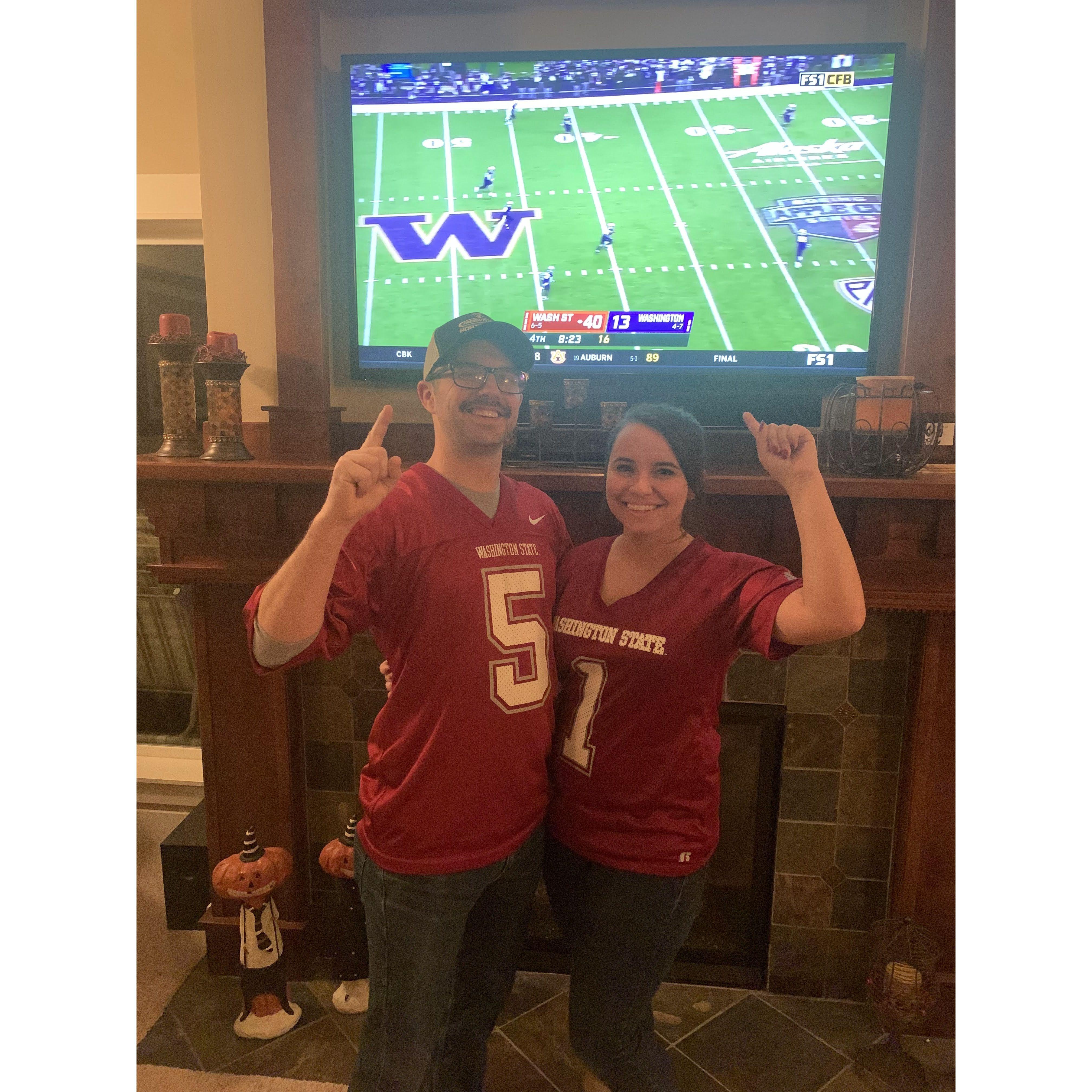 GO COUGS!! Apple Cup Champions!