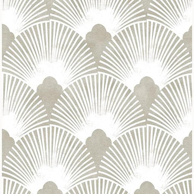 HAOKHOME 96128 Vintage Peel and Stick Wallpaper Geometric Removable Rainbow Contact Paper Home Bathroom Boho Decor 17.7in x 19.6ft