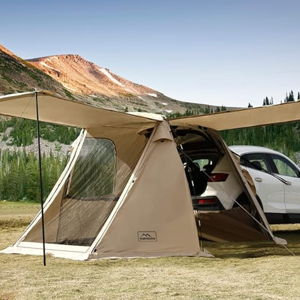 Khaki SUV Car Tent