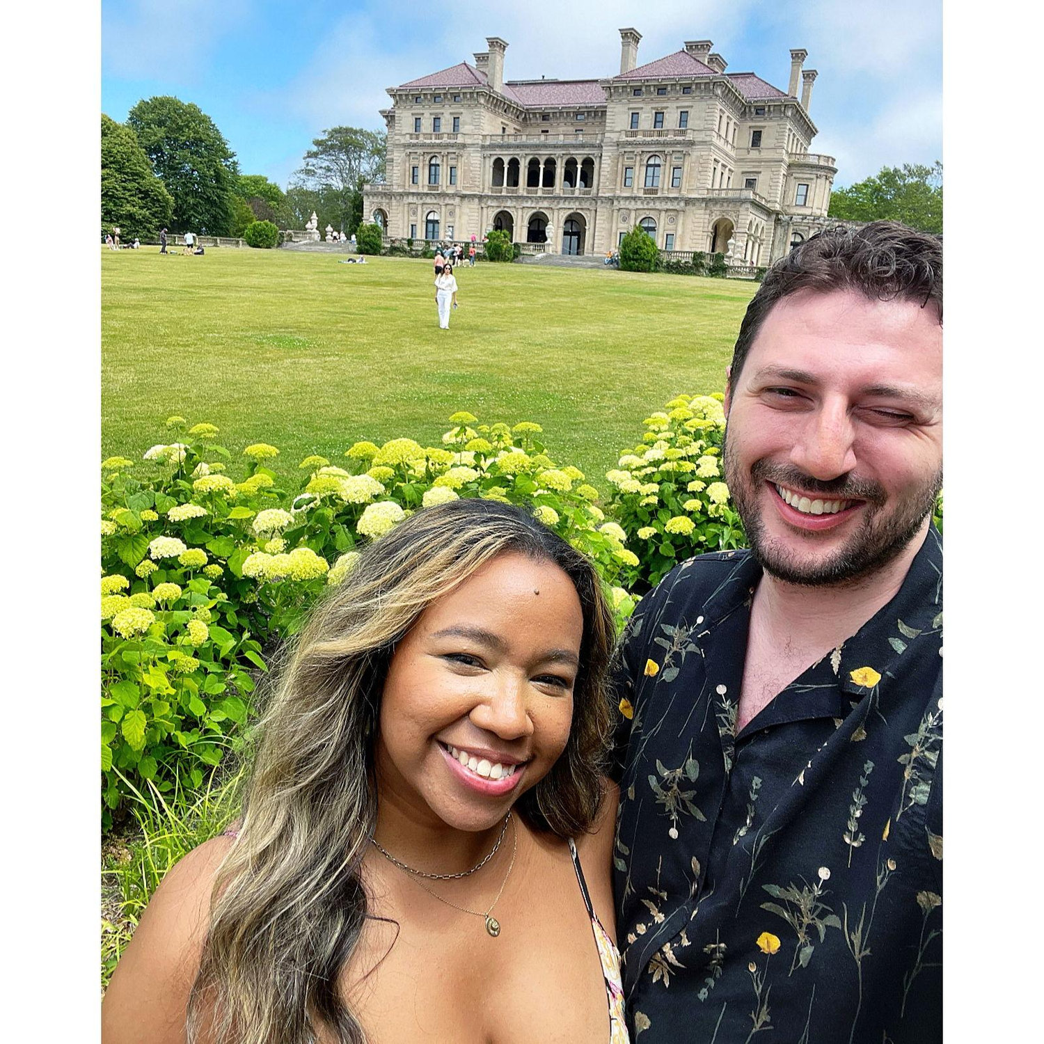 @ The Breakers Mansion in Newport, RI