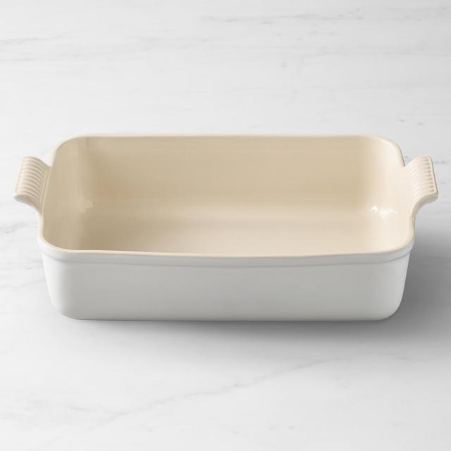 Le Creuset Stoneware Lasagna Pan- Color: Matte White