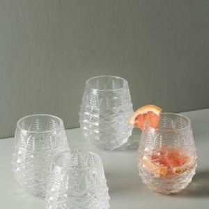 Pineapple Glasses, Set of 4